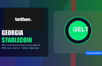 Tether and Georgia Plan GELT Stablecoin for Local Payments Tether Georgia stablecoin GELT digital lari graphic