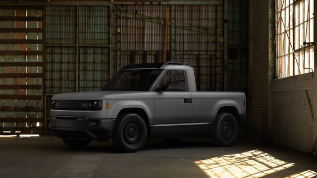 tmm-slate-featured.jpg Slate Auto bare-bones electric pickup truck in matte grey