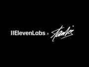ElevenLabs and Stan Lee partnership logo lockup