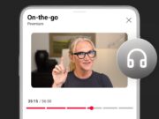 YouTube Premium on-the-go mode interface