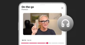 YouTube Premium on-the-go mode interface