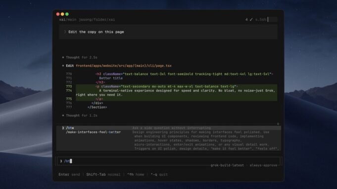 Grok Build coding agent enters early beta at xAI