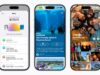 iOS 27 Apple services features shown on iPhone 17 Pro screens.