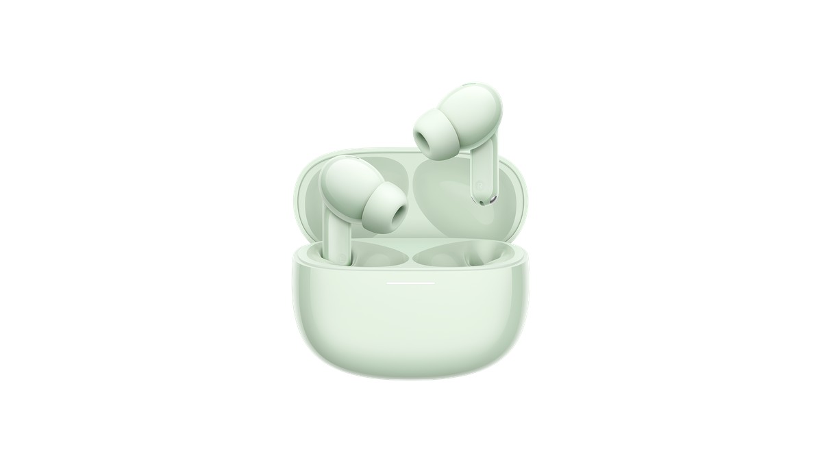 Xiaomi Redmi Buds 8 earbuds close-up showing the ear tip design.