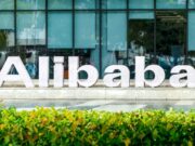 Alibaba headquarters sign, illustrating a report on Alibaba lawsuit against the US Defense Department over the Section 1260H list.