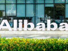 Alibaba headquarters sign, illustrating a report on Alibaba lawsuit against the US Defense Department over the Section 1260H list.