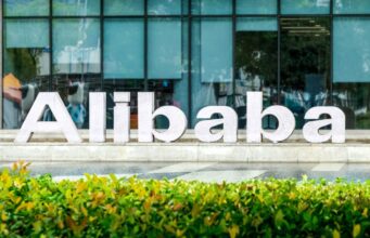 Alibaba headquarters sign, illustrating a report on Alibaba lawsuit against the US Defense Department over the Section 1260H list.