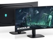 Alienware AW3926QW 39-inch 5K OLED gaming monitor shown from the front and back