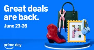 Amazon Prime Day 2026 dates graphic showing the June 23 to June 26 shopping event window.