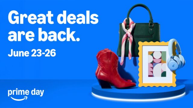 Amazon Prime Day 2026 dates graphic showing the June 23 to June 26 shopping event window.