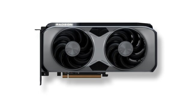 AMD Radeon RX 9070 GRE graphics card official product image