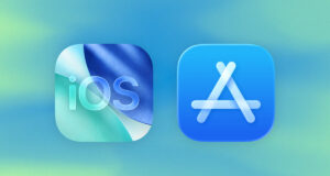 Apple iOS 26 and App Store icons illustrating the new iOS app distribution and payment options in Brazil.