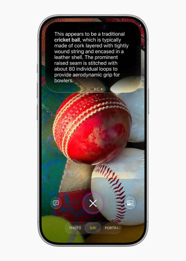 iOS 27 Siri AI mode in the Camera app on iPhone