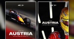 F1 Austrian Grand Prix free on Apple TV official Apple TV and Formula 1 carousel artwork