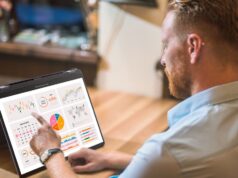 ASUS ExpertBook B5 Flip G2 Is a 2.9-Pound Business Convertible ASUS ExpertBook B5 Flip G2 convertible laptop in use