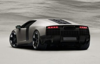 Audi Unveils the Nuvolari Hybrid Supercar With 1,001 PS Audi Nuvolari hybrid supercar finished in signature Titanium paint.