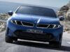 The new BMW i3 50 xDrive First Edition electric sedan shown in a front-profile shot.