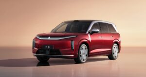 BYD Da Tang EV red full-size electric SUV shown in an official studio image.