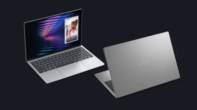 Dell XPS 13 MacBook Neo rival Dell XPS 13 laptop positioned against the MacBook Neo