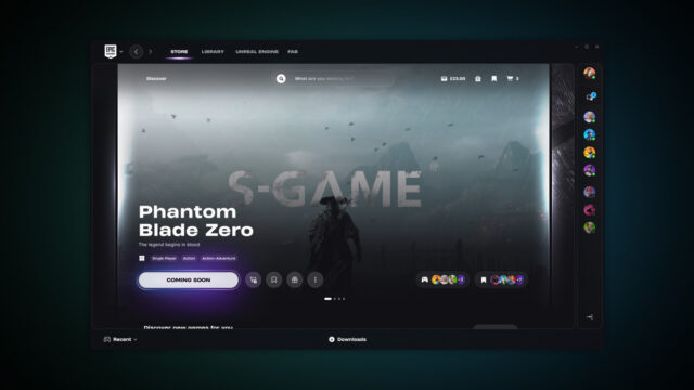 epic-games-store-launcher-official Epic Games Launcher V2 storefront screenshot from State of Unreal 2026