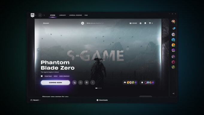 Epic Games Launcher V2 Promises A 5x Faster Rebuild Epic Games Launcher V2 storefront screenshot from State of Unreal 2026