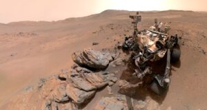 NASA's Perseverance rover selfie in the western frontier of Mars beyond Jezero Crater