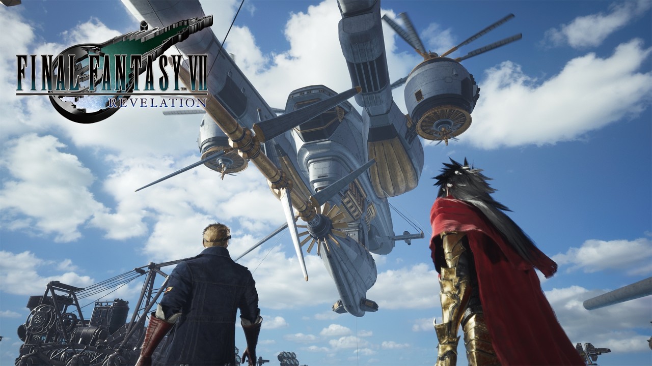 Vincent Valentine combat gameplay screenshot from Final Fantasy VII Revelation