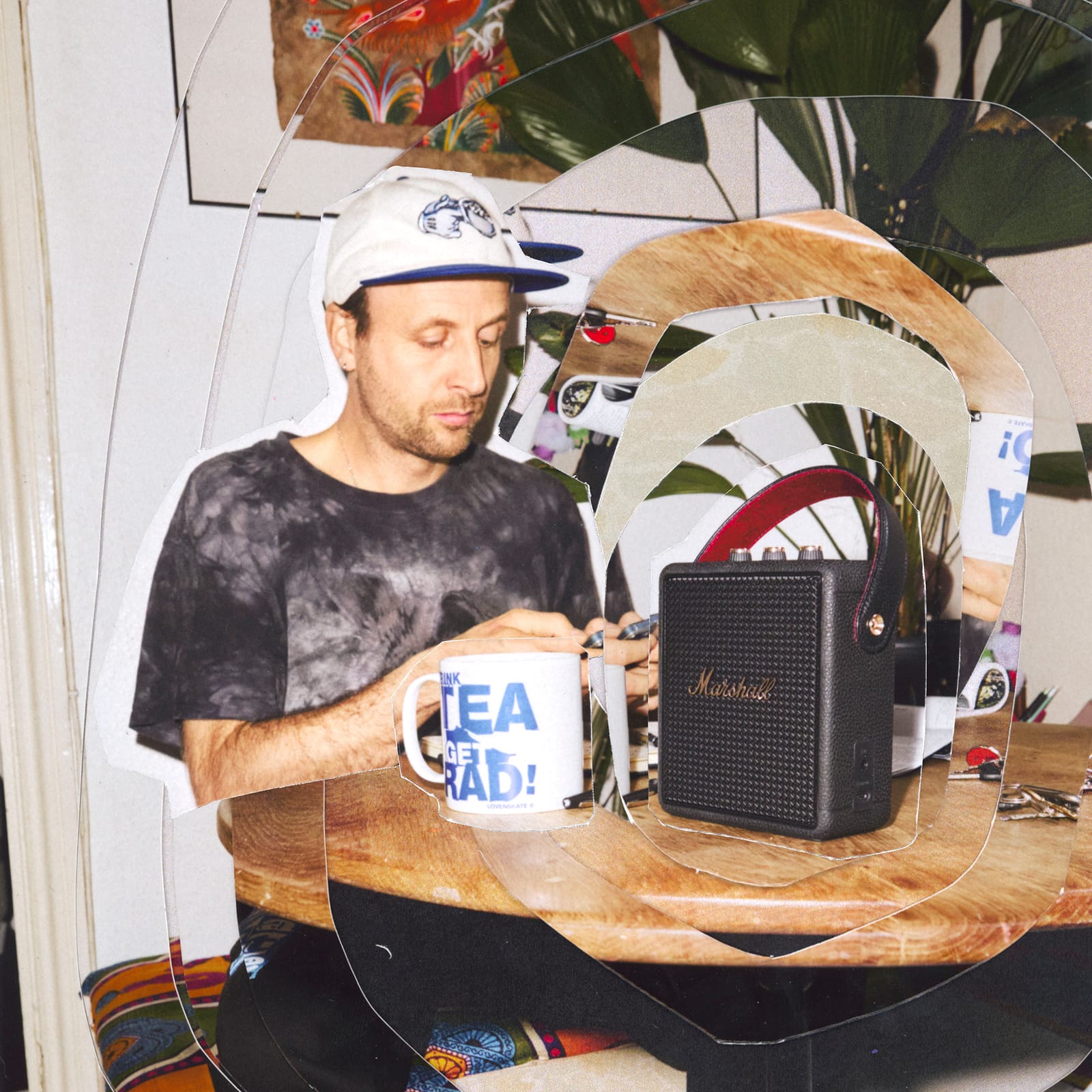 Marshall Stockwell III speaker in a lifestyle product scene