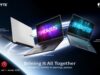 GIGABYTE AI gaming laptops with GiMATE updates at Computex 2026