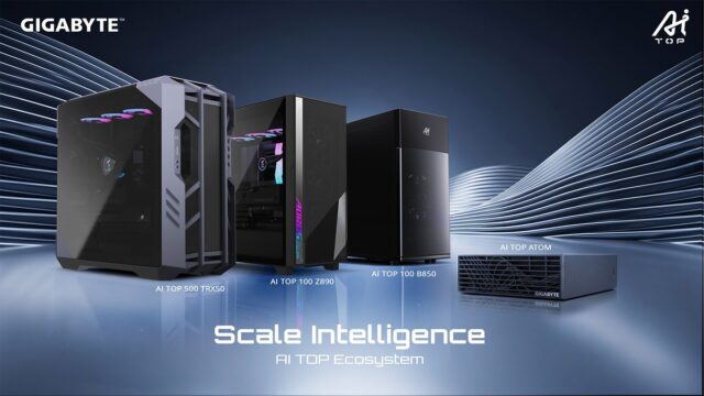 GIGABYTE AI TOP ecosystem for local AI agents