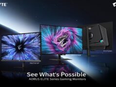 GIGABYTE AORUS ELITE monitors with OLED and Mini LED models