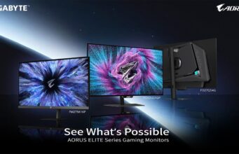 GIGABYTE AORUS ELITE Monitors Split OLED and Mini LED GIGABYTE AORUS ELITE monitors with OLED and Mini LED models