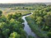 Google water stewardship river and wetland image for its 2030 data center water pledge