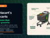 Instacart’s AI Caper Carts Make Grocery Privacy Weird Instacart Caper Carts AI shopping cart hardware diagram showing basket cameras, outward cameras, location sensors, and touchscreen