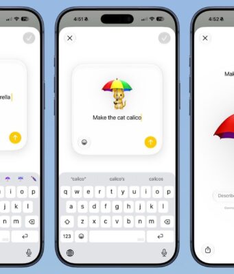Apple Is Making Genmoji Easier to Edit in iOS 27 iOS 27 Genmoji interface showing a kitten emoji edited with a text prompt