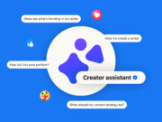 Official Meta header image introducing Creator Assistant and AI Translations on Facebook