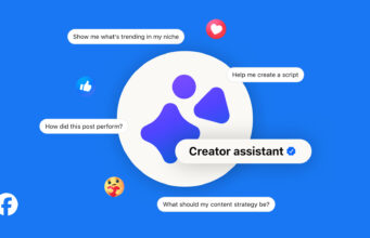 Official Meta header image introducing Creator Assistant and AI Translations on Facebook