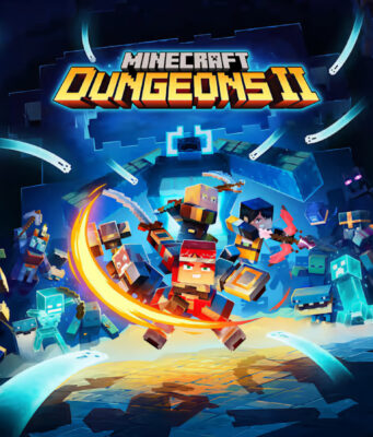 Nintendo eShop Page Leaks Minecraft Dungeons II Release Date and Price Official eShop artwork for Minecraft Dungeons II showing characters fighting blocky monsters.