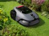 MOVA LiDAX Pro 800 robotic lawn mower cutting grass in a garden