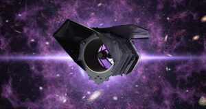 Roman Space Telescope launch date mission illustration from NASA showing the Nancy Grace Roman observatory in space.