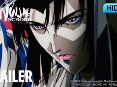 Ninja Scroll 4K trailer image showing Kagero from the restored anime film.