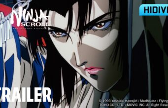 Ninja Scroll 4K Hits Theaters for Three Nights This October Ninja Scroll 4K trailer image showing Kagero from the restored anime film.