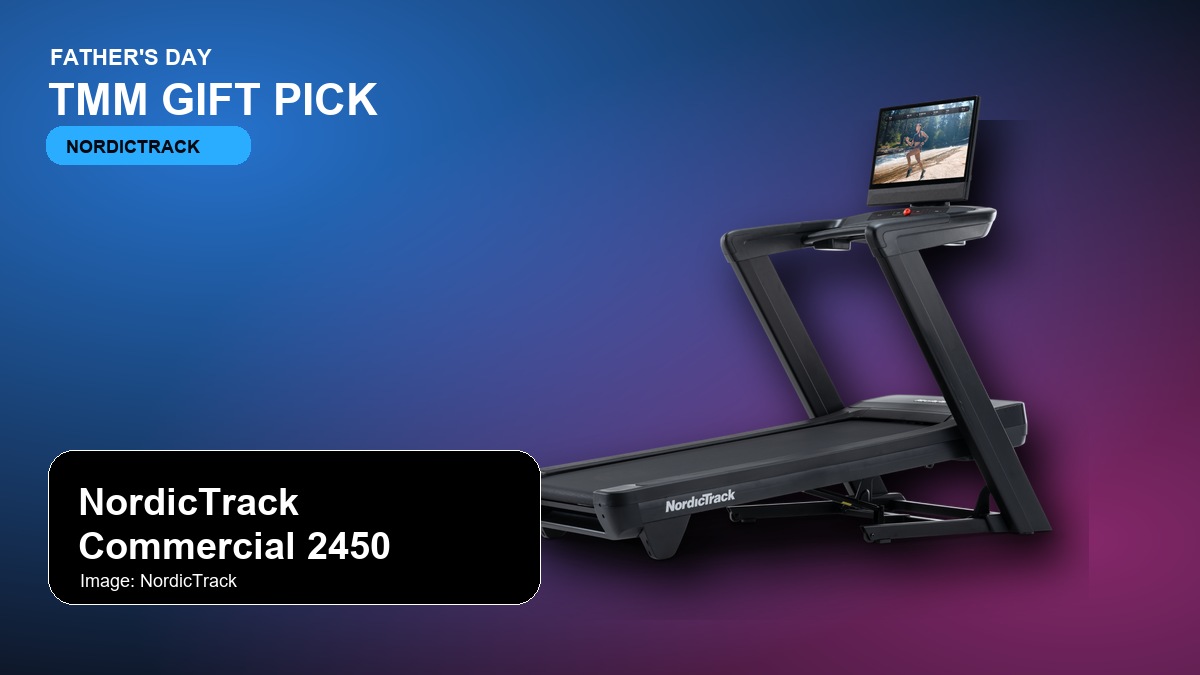 NordicTrack Commercial 2450 treadmill Father's Day gift pick