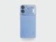 The full Nothing Phone 4b rear in light blue, showing the dual cameras and five-panel Glyph from Nothing's reveal
