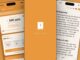 Orange Bible Pays Out Bitcoin for Daily Scripture Reading Official Orange Bible press image: three iPhones showing the app UI, including a 300-satoshi balance, a reading plan and a scripture view, with the maker Stack Faith branding.