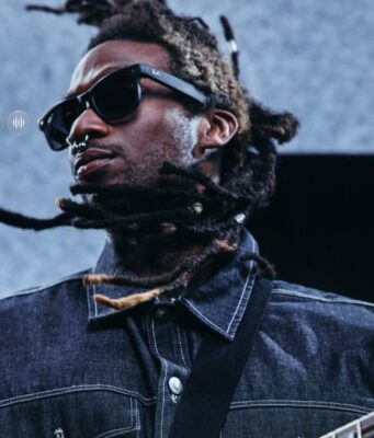 Meta face recognition story: a musician wearing Ray-Ban Meta smart glasses