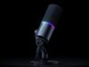 Razer’s first XLR mic, the Seiren V3 Pro, lands at $249.99 Razer Seiren V3 Pro XLR/USB-C microphone on a stand with the RGB ring glowing in pink and teal