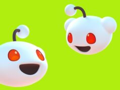 Reddit Now Lets You Reply With Video Comments Two 3D Reddit Snoo mascots facing each other on a bright green background