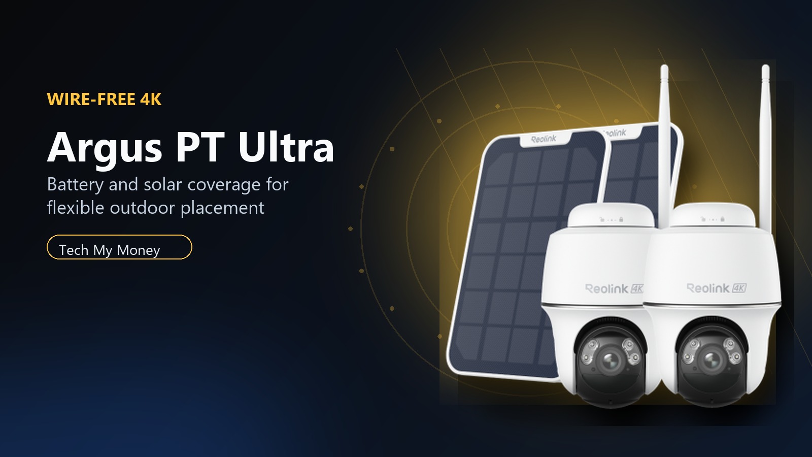Reolink argus pt ultra Prime Day deal product hero