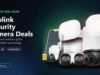 Reolink Prime Day security camera deals hero with Argus PT Ultra, Go PT Ultra, and TrackFlex Floodlight WiFi product cutouts